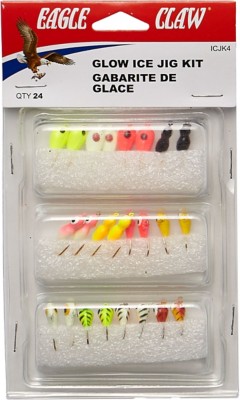 Eagle Claw Glow Ice Lure Kit