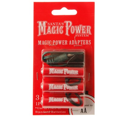 RAZ Imports Santa's Magic Power 3 Batteries Adapter