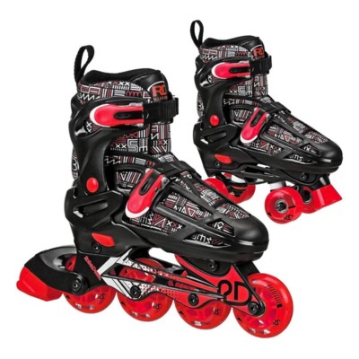 Youth Roller Derby Youth Adjustable 2-in-1 Combo Quad and Inline Skates