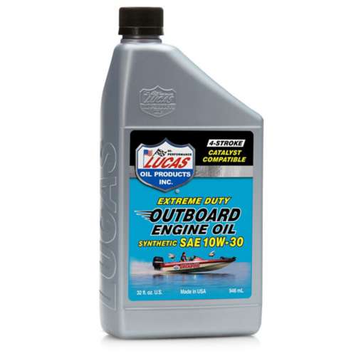 Lucas Oil Outboard Engine Oil Synthetic SAE 10W-30