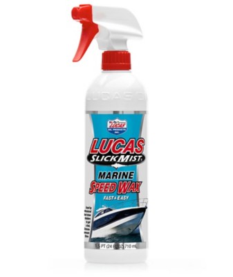 Lucas Slick Mist Marine Speed Wax 24 Oz Spray Bottle