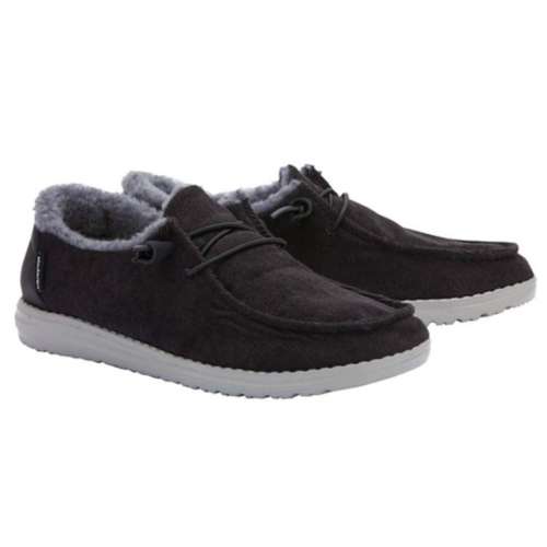 hey dude shoes women with fur