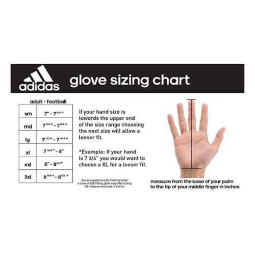 Adidas goalkeeper sales gloves size guide