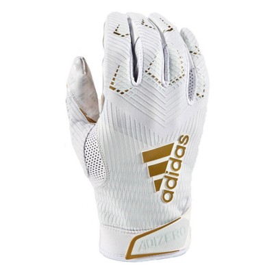 white adidas football gloves