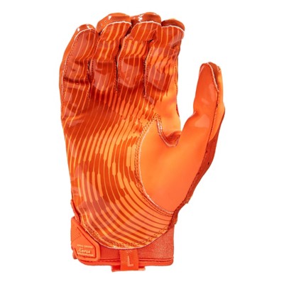 orange adidas football gloves