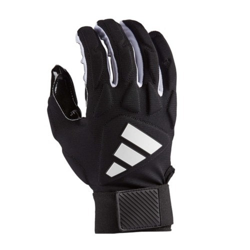 Adidas Youth Scorch Destroy Full Finger Football Gloves Medium Black White