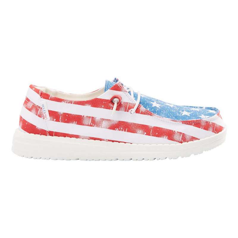 Women's Hey Dude Wendy Stars & Stripes Print Shoes | SCHEELS.com