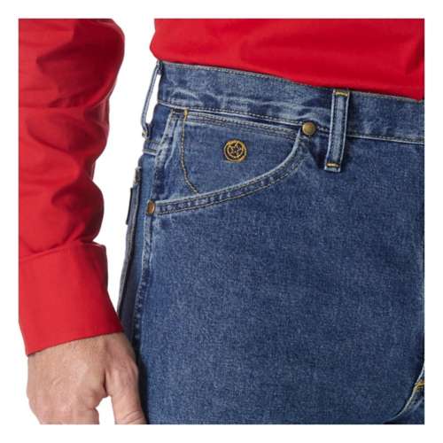 Men\'s Wrangler George Strait Cowboy Slim Bootcut Cut Jeans Fit