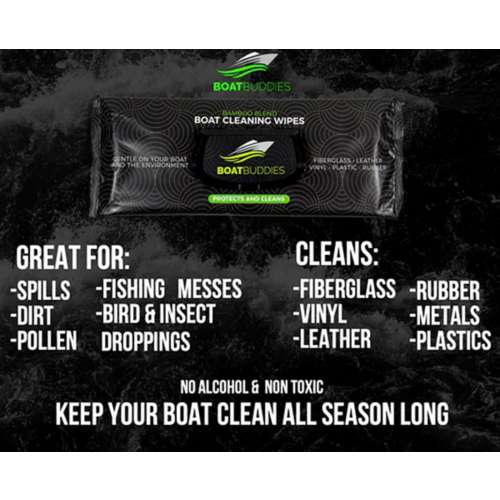 Boat Buddies 25 Pack Cleaning Wipes