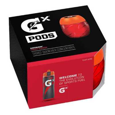 Gatorade GX Pods Fruit Punch 4-Pack 4 Pods Total Same Day Shipping