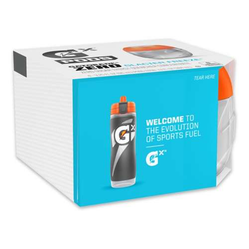 Gatorade Denver Broncos GX NFL Non-Slip Squeeze Bottles, GX Hydration System, & GX Sports Drink Concentrate Pods, GX Bottle, Denver Broncos, 30
