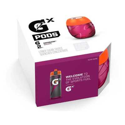 Gatorade GX Pods Fruit Punch 4-Pack 4 Pods Total Same Day Shipping