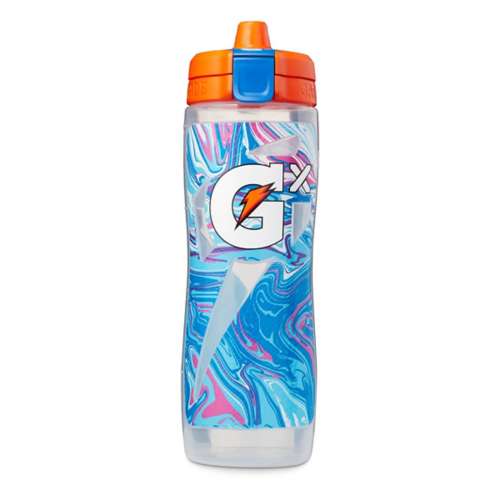 Gatorade 30 oz Insulated Squeeze Bottle, Faded Flag