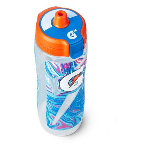 Gatorade GX 30 oz. Stainless Steel Bottle, Neon Blue