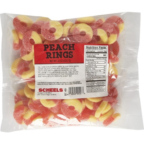 SCHEELS Peach Rings 22 Oz