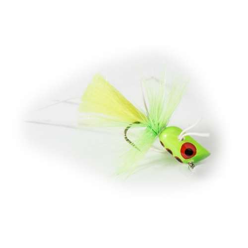 Umpqua Micro Popper Fly Lure Chartreuse