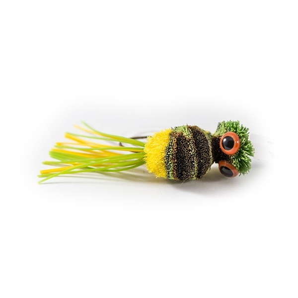 Umpqua Stewart Dancing Frog Fly Lure Green-Yellow product image