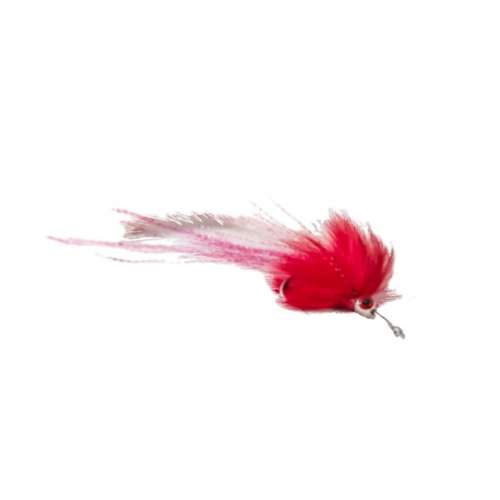 Umpqua Barry's Pike Fly Lure Red-White