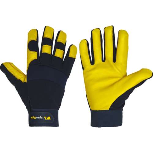 Men's Wells Lamont HydraHyde Leather Hybrid Work Gloves