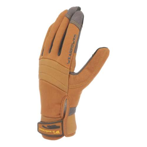 Men's Wells Lamont WearPower Synthetic Hybrid Duck Canvas Work Gloves