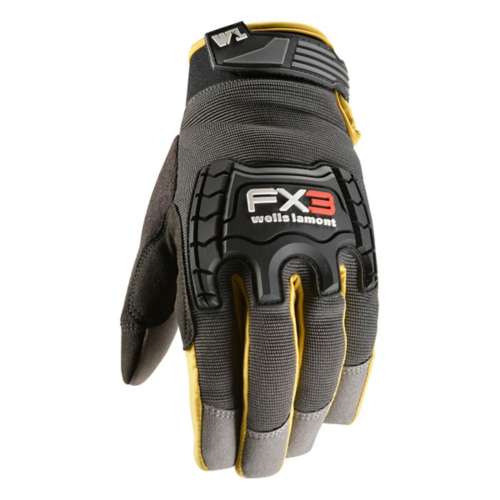 Men's Wells Lamont FX3 Impact Protection Work Gloves
