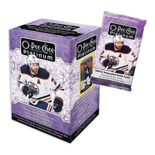2022-23 Upper Deck NHL O-Pee-Chee Platinum Hockey Trading Card Blaster Box