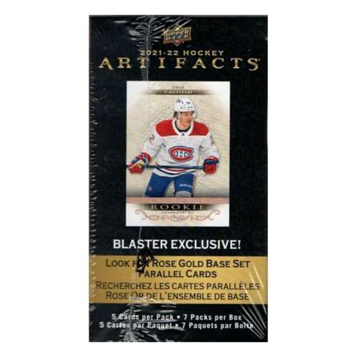 2021-2022 Upper Deck ARTIFACTS Hockey Trading Cards Blaster Box