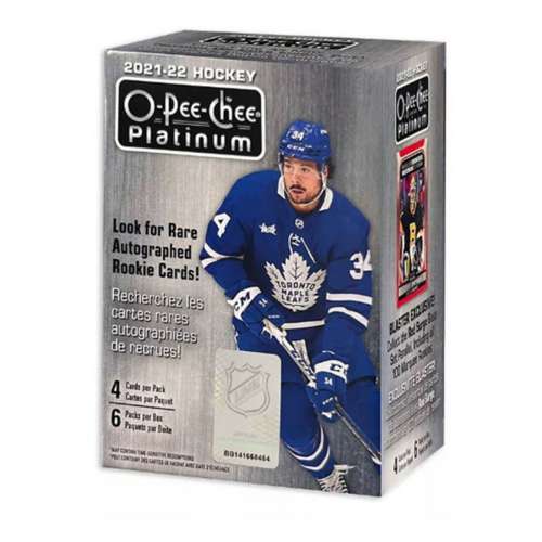 2021-2022 Upper Deck O-Pee-Chee Platinum Hockey Trading Card Blaster Box