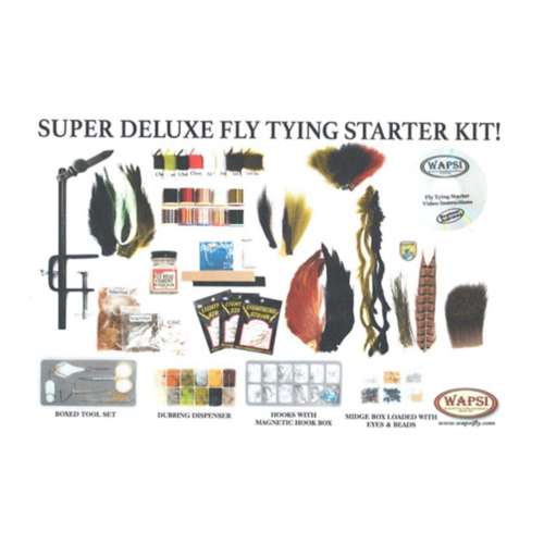 Wapsi Super Deluxe Fly Tying Starter Kit