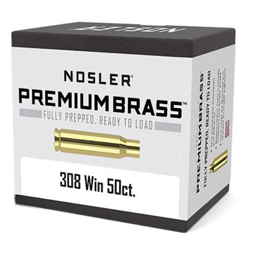 Nosler Custom Unprimed Brass Rifle Cartridge Cases