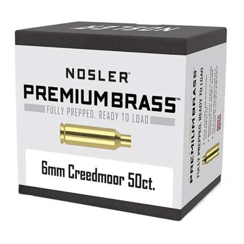 Nosler Custom Unprimed Brass Rifle Cartridge Cases