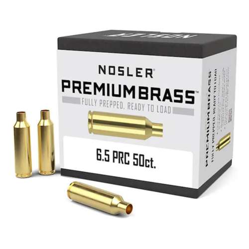 Nosler Custom Unprimed Brass Rifle Cartridge Cases