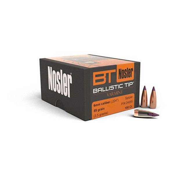 NOSLER Ballistic Tip Varmint Bullets