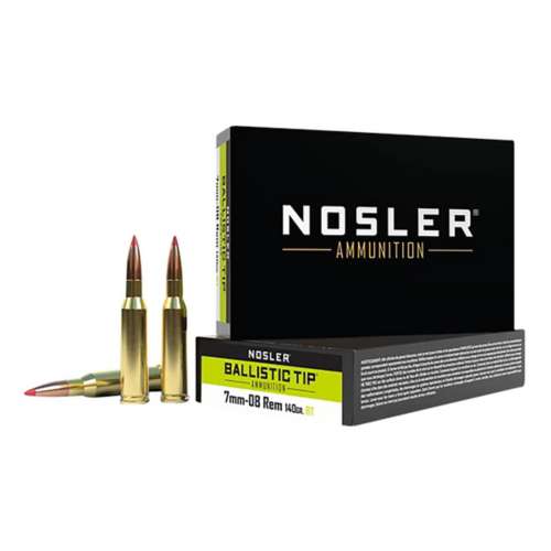 Nosler Ballistic Tip Rifle Ammunition 20 Round Box