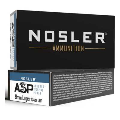 Nosler 9mm Luger JHP Match Grade Handgun Ammo 50 Count | SCHEELS.com