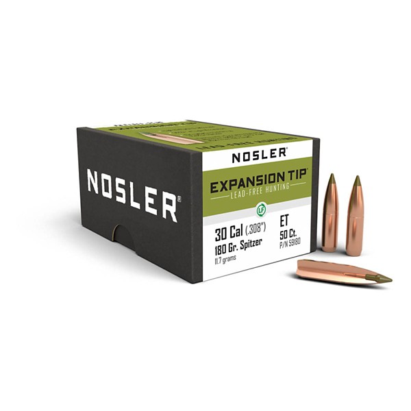 NOSLER Expansion Tip Lead Free Bullets Rifle Bullets
