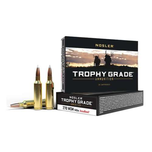 Nosler 270 WSM 140gr AccuBond