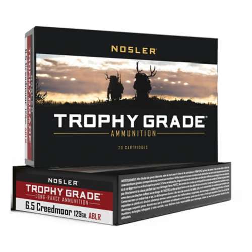 Nosler Accubond Long Range Trophy Grade Rifle Ammunition 20 Round Box