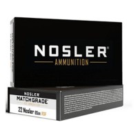 Nosler Match Grade RDF Rifle Ammunition 20 Round Box