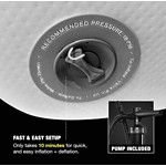 HO Sports 10 x 10 Inflatable Water Mat Party Pad - Thumbnail 5 of 6