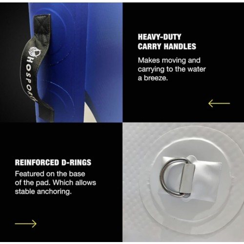 HO Sports 10 x 10 Inflatable Water Mat Party Pad - Primary Image