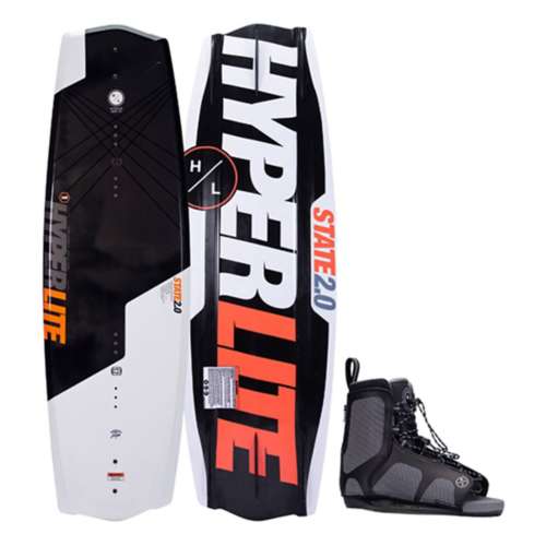 Hyperlite 2024 State 2.0 Wakeboard with Remix Binding Package