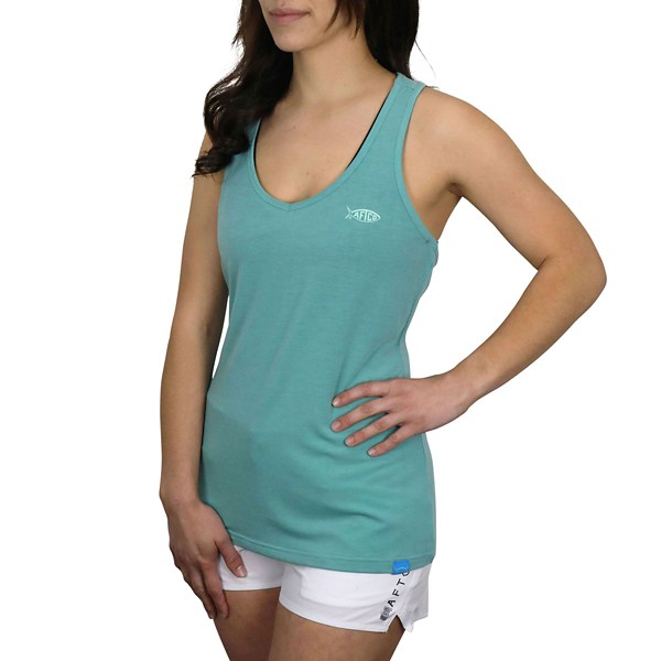 AFTCO Women's  Sprinter Crew Neck Tank Top