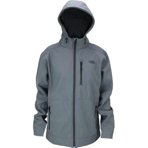 AFTCO Reaper Softshell Windproof Zip Up Jacket Charcoal / L