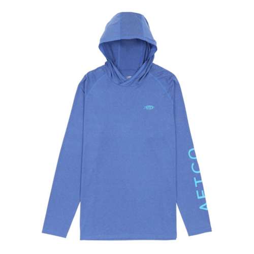 Men s Aftco Samurai Sun Protection Long Sleeve Hooded T Alchemist slogan print sweatshirt Witzenberg Sneakers Sale Online Shirt