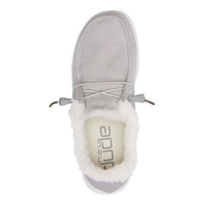 fluffy loafers womens