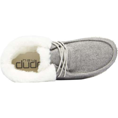 Womens fur hot sale lined sneakers