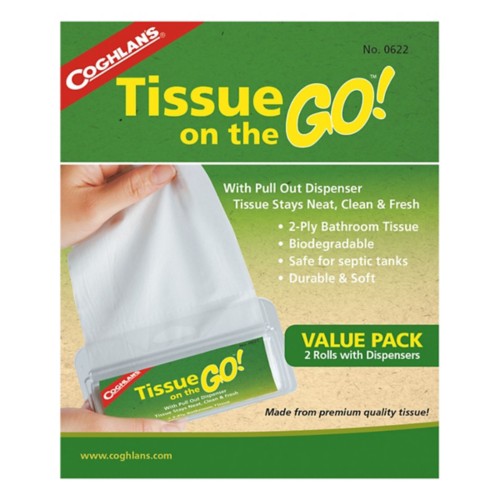 Coghlans Tissue on the Go 2PK - Primary Image