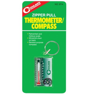 Coghlan's Zipper Pull Thermometer