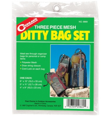 Coghlan's 3-Piece Ditty Mesh Bag Set